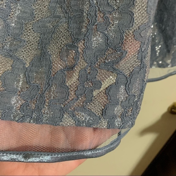 City Studio Sleeveless Lace Floral Formal Party Prom Dress. Size 1(XXS) - Picture 6 of 8